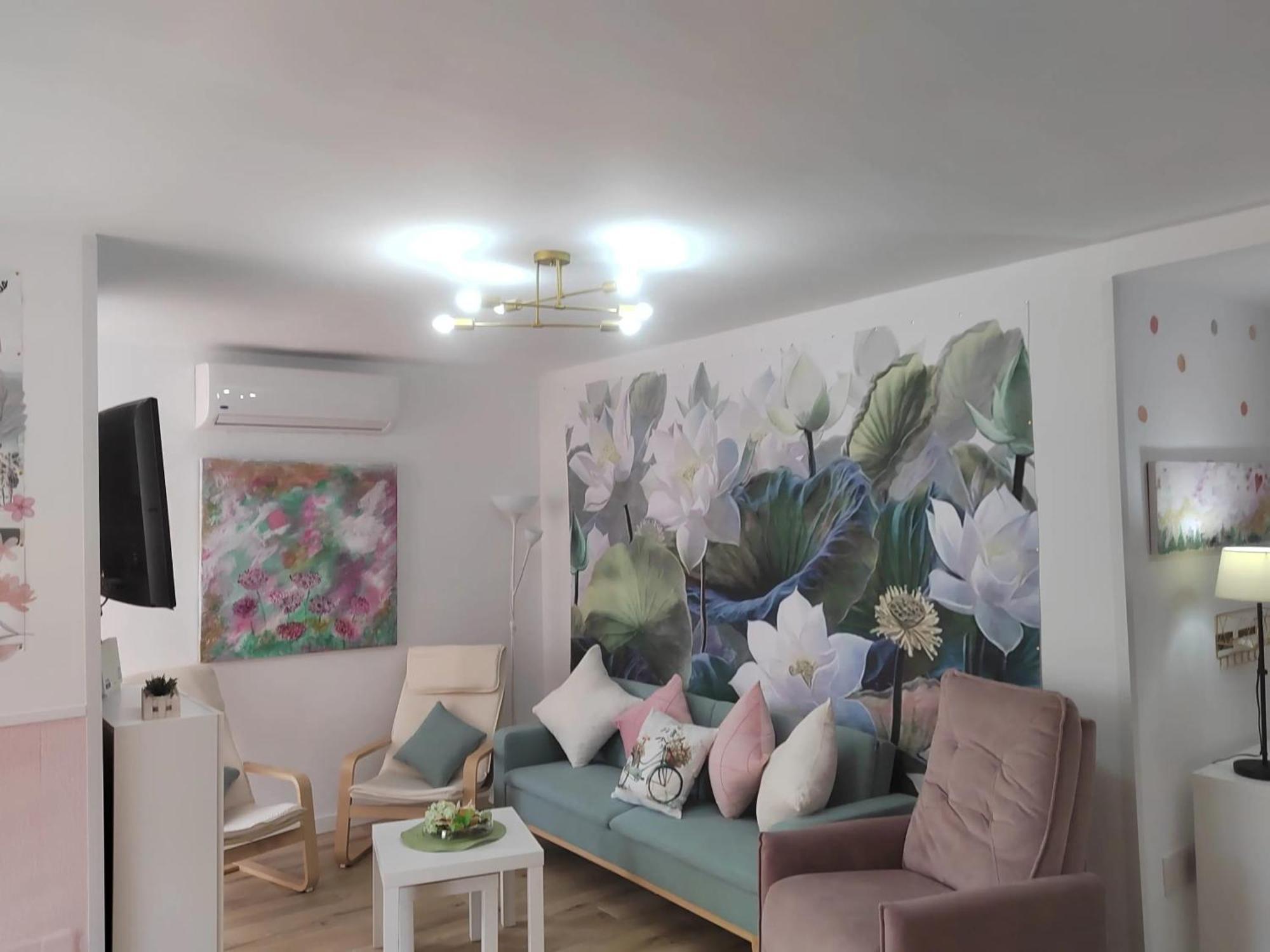 Bright Apartment With Sea View Fuengirola 50 M² Pool Exterior photo